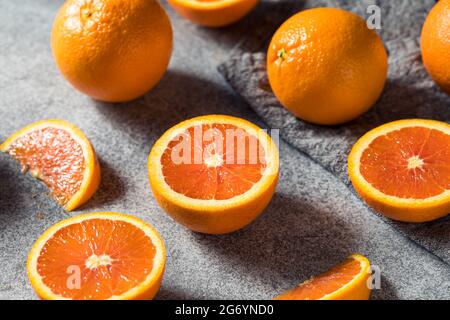 Organic Raw Caracara Oranges Ready to Eat Stock Photo