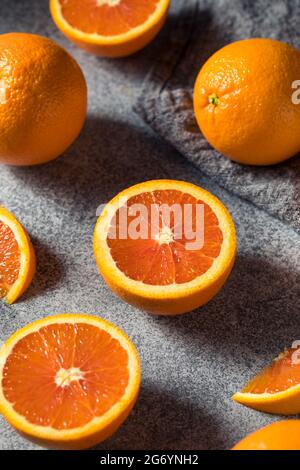 Organic Raw Caracara Oranges Ready to Eat Stock Photo