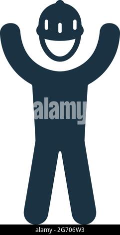 Builder, worker, engineering icon - Use for commercial purposes, print media, web or any type of design projects. Vector EPS file. Stock Vector