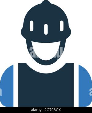 Serviceman, work icon - Simple editable vector EPS file. Stock Vector