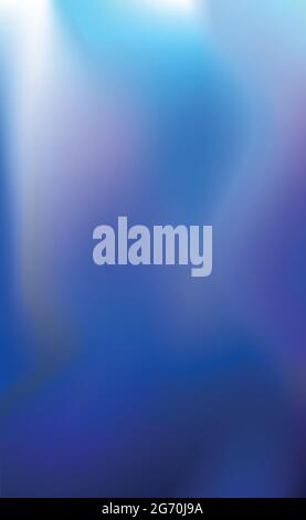 Abstract panoramic background dark blue gradient - Vector illustration Stock Vector