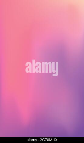 Abstract blurred pink and purple gradient background texture - Vector illustration Stock Vector