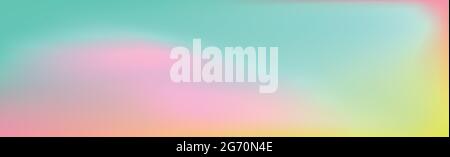 Abstract blurred green and yellow gradient background texture - Vector illustration Stock Vector