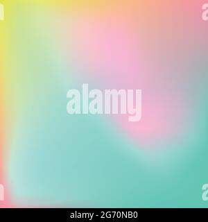 Abstract blurred green and yellow gradient background texture - Vector illustration Stock Vector