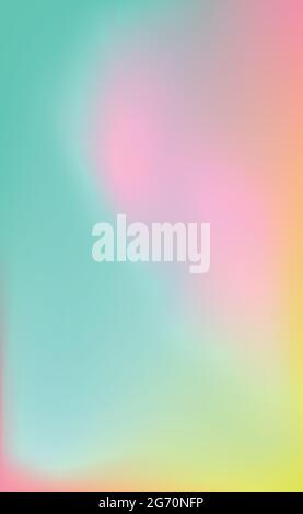 Abstract blurred green and yellow gradient background texture - Vector illustration Stock Vector