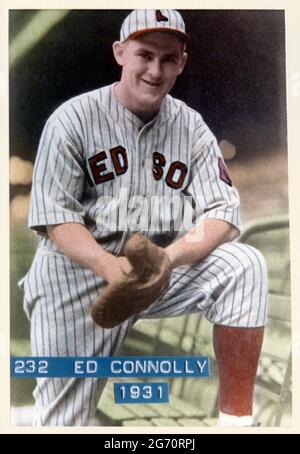 Antique photo/ baseball card of Hall of Fame player Jimmie Foxx in the  1930s Stock Photo - Alamy