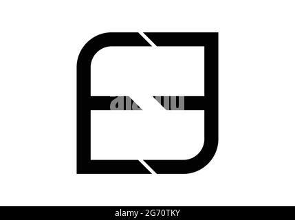 Initial Monogram Letter ESE Logo Design Vector Template E S E Letter Logo Design EES / ESE Letter mark Electronic Electrical Logo Stock Vector