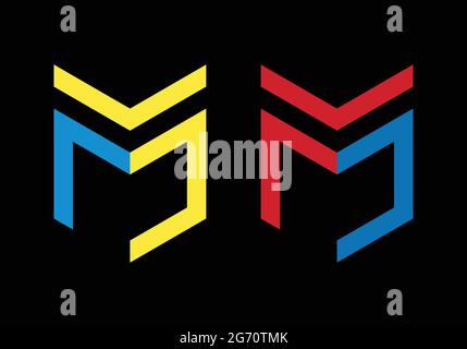 Initial Monogram Letter FMC Logo Design Vector Template F M C Letter Logo Design FMC Logo Design may use for any purpose Stock Vector