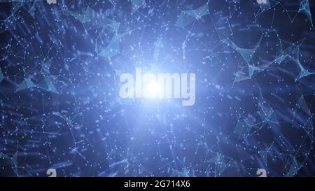 technology background with blue color. technology background images. technology background. abstract technology. Stock Photo