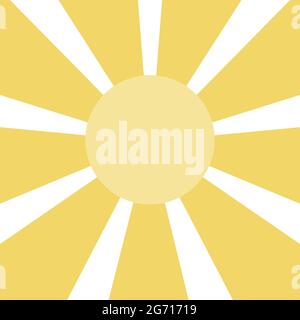 Sun rays abstract background. Vector rays on white background. Stock Vector