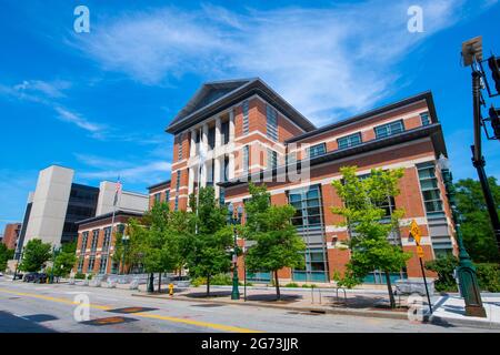 Worcester District Courthouse at 225 Main Street in downtown Worcester, Massachusetts MA, USA. Stock Photo