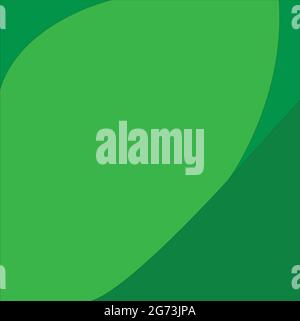 round shape background with green background for web, wallpaper, cover, and others Stock Vector