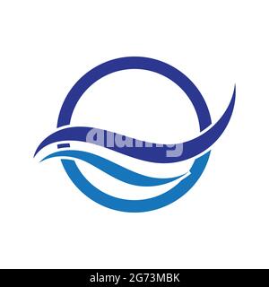 water Wave symbol vector illustration design Stock Vector