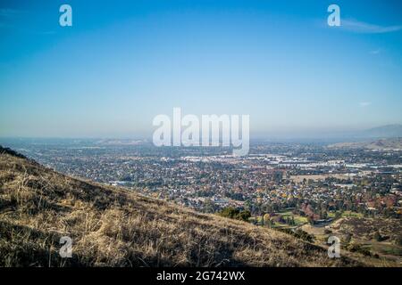 The Santa Clara Valley countryside south of San Jose is absolutely gorgeous  from the Coyote Peak