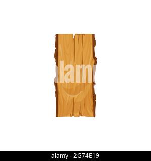 Wooden log, tree trunk isolated cartoon icon. Vector bark of felled dry woods, oak or pine timber. Wood log of fire, chopped tree trunks. Fireplace he Stock Vector