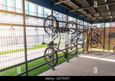 Residential clearance bike storage