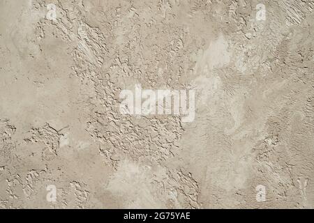 Concrete rough background. Street ceramic product. Ground stone table Stock Photo