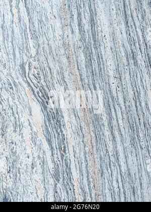 Full Frame blue gray marble patterned surface Stock Photo