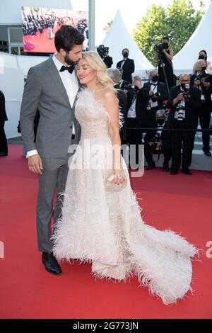 Alvaro Nunez and Hofit Golan attend the Aline, The Voice of Love