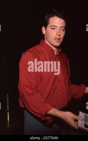 Matthew Broderick Circa 1980's Credit: Ralph Dominguez/MediaPunch Stock ...