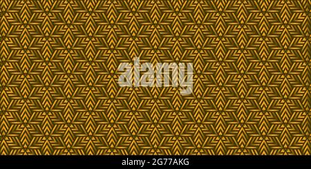 Abstract geometric background design modern. Seamless pattern with stripes triangles shape.Luxury of black and gold color for carpet,wallpaper Stock Vector