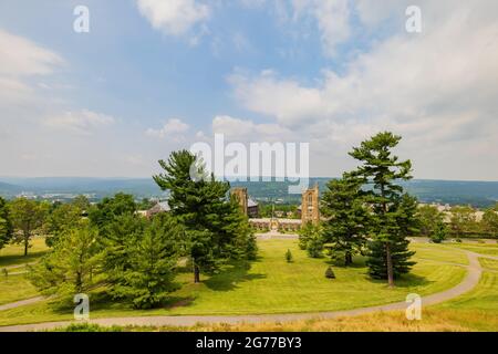 Mennen Hall and Campus, Cornell University, Ithaca, New York, USA Stock ...