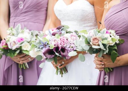 strapless open back dress Cheap Long Lilac Bridesmaid Dresses with Slit and Sash ARD1899 – SheerGirl main image 1