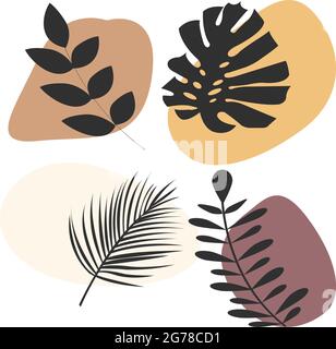 leaf abstract vector Stock Vector