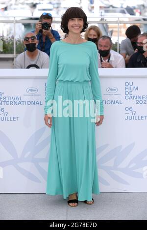 Cannes, France. 12th July, 2021. 74th Cannes Film Festival 2021, Photocall film : ‘Tre Piani' - Pictured: Elena Lietti Credit: Independent Photo Agency/Alamy Live News Stock Photo
