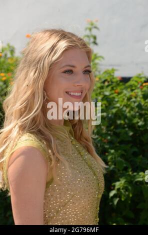July 11, 2021, CANNES, France: CANNES, FRANCE - JULY 11: Katheryn Winnick attends the ''Flag Day'' photocall during the 74th annual Cannes Film Festival on July 11, 2021 in Cannes, France. (Credit Image: © Frederick InjimbertZUMA Wire) Stock Photo