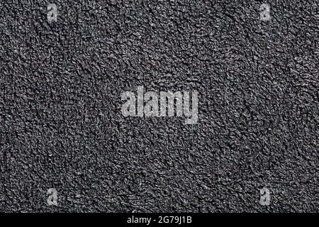 Gray towel texture background Stock Photo