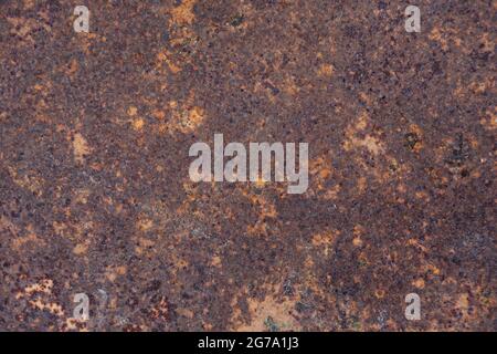 Rust on Sheet metal, grunge rust background Stock Photo