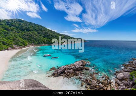 Similan Islands Andaman Sea, Phang Nga, Phuket; Thailand Stock Photo