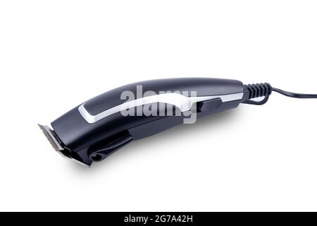 Hair clipper isolated on white background with clipping path Stock Photo