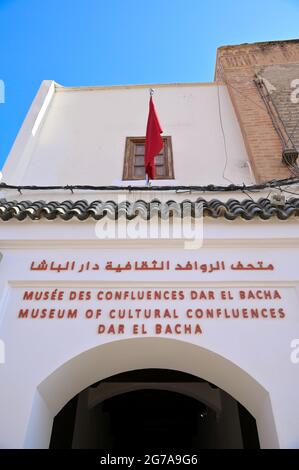 The Museum of Cultural Confluences Dar El Bacha, Marrakesh MA Stock Photo