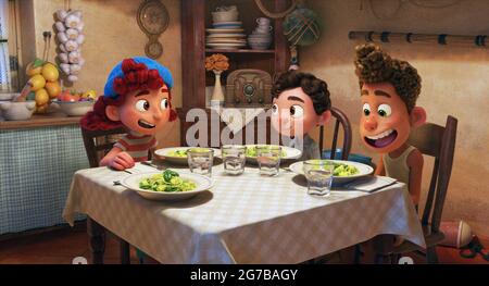 LUCA, from left: Luca, Alberto, 2021. © Disney /Courtesy Everett Collection  Stock Photo - Alamy