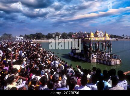 Float festival at Madurai, Tamil Nadu, India Stock Photo