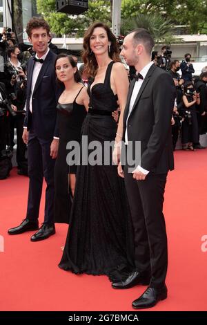 Cannes, France. 12th July, 2021. Doria Tillier attends the French Dispatch screening during the 74th annual Cannes Film Festival on July 1É, 2021 in Cannes, France. Photo by David Niviere/ABACAPRESS.COM Credit: Abaca Press/Alamy Live News Stock Photo