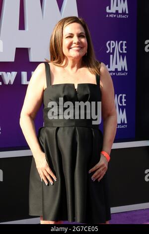 July 12, 2021, Los Angeles, CA, USA: LOS ANGELES - JUL 12:  Candi Milo at the Space Jam:  A New Legacy Premiere at the Microsoft Theater on July 12, 2021 in Los Angeles, CA (Credit Image: © Kay Blake/ZUMA Wire) Stock Photo