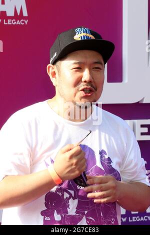 July 12, 2021, Los Angeles, CA, USA: LOS ANGELES - JUL 12:  Eric Bauza at the Space Jam:  A New Legacy Premiere at the Microsoft Theater on July 12, 2021 in Los Angeles, CA (Credit Image: © Kay Blake/ZUMA Wire) Stock Photo