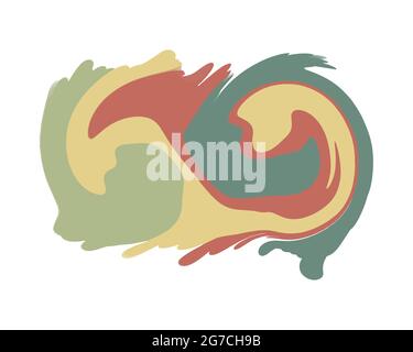 Vector Abstract background, liquid grunge, blending. Vector illustration Stock Vector