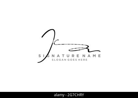 IC Letter Signature Logo Template elegant design logo Sign Symbol template vector icon Stock Vector