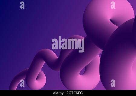 Abstract 3 d background, liquid gradient, colorful backdrop for layout, banner, poster, template, flyer. Vector modern graphic color design. Vector illustration Stock Vector