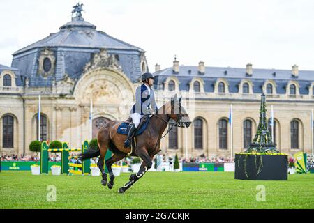 Olivier Perreau of France riding Gl Events Venizia d Aiguilly