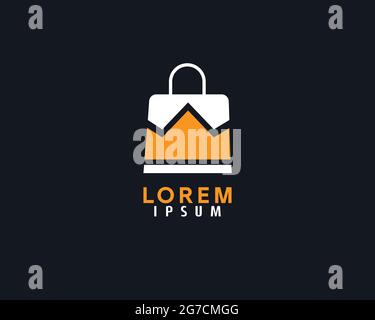 Store shopping cart Logo design shopping cart store logo can be used as sign, icon or symbol, full layered vector and easy to edit and customize size Stock Vector