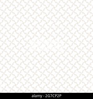 Abstract geometric seamless pattern on a white background. Wave elements. Suitable for textiles, greeting cards, invitation cards, wrapping paper. Stock Vector