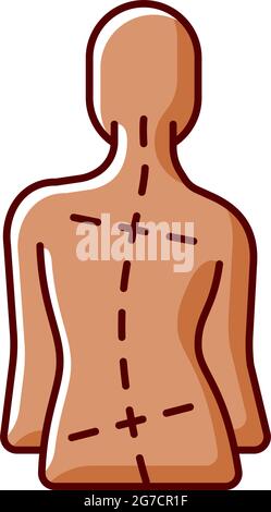 Uneven shoulders icon Stock Vector Image & Art - Alamy