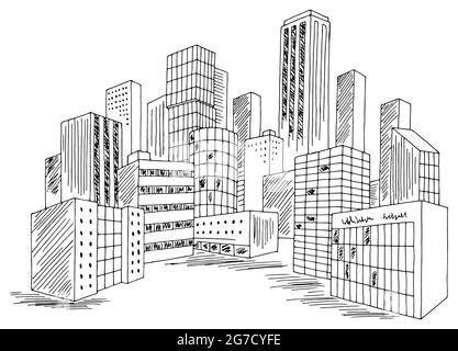 Isolated City View Stock Vector Image & Art - Alamy