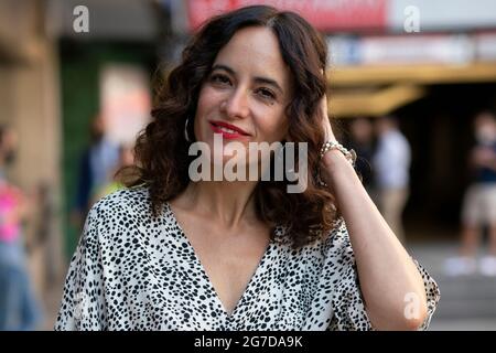 Madrid, Spain. 13th July, 2021. Actress Ana Turpin Fernández poses during a portrait session in Madrid. (Photo by Atilano Garcia/SOPA Images/Sipa USA) Credit: Sipa USA/Alamy Live News Stock Photo