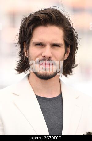 Cannes, France, 13 July 2021 Francois Civil at the photocall for Bac Nord, held at the Palais des Festival. Part of the 74th Cannes Film Festival. Credit: Doug Peters/EMPICS/Alamy Live News Stock Photo